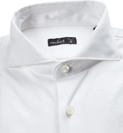 van Laack Hemd Meisterwerk 180031/M-PER-L/000 Jersey, Weiß 3 van Laack Hemd Meisterwerk 180031/M-PER-L/000 Jersey, Weiß – Bild 3