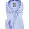 Jacques Britt Hemd Como Mix 561080/11 Slim Fit, Baumwolle, Blau meliert, Hellblau