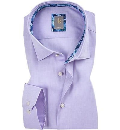 Jacques Britt Hemd Como Mix 561080/80 Slim Fit, Baumwolle, Flieder meliert, Flieder 1 Jacques Britt Hemd Como Mix 561080/80 Slim Fit, Baumwolle, Flieder meliert, Flieder
