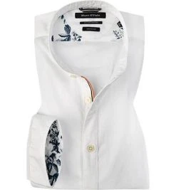 Marc O'Polo Hemd 922 7668 42520/100 Shaped Fit, Baumwolle, Weiß