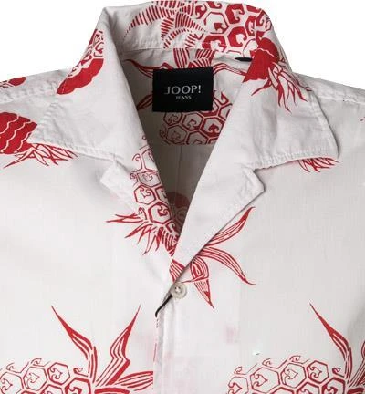 JOOP! Hemd Hannes 30014411/610 Kurzarmhemd, Popeline, Rot-weiß gemustert, Rot-weiß 2 JOOP! Hemd Hannes 30014411/610 Kurzarmhemd, Popeline, Rot-weiß gemustert, Rot-weiß – Bild 2