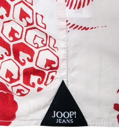 JOOP! Hemd Hannes 30014411/610 Kurzarmhemd, Popeline, Rot-weiß gemustert, Rot-weiß 4 JOOP! Hemd Hannes 30014411/610 Kurzarmhemd, Popeline, Rot-weiß gemustert, Rot-weiß – Bild 4