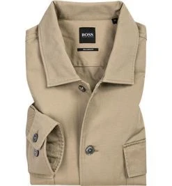 BOSS Hemd Nolan 50403973/275 Relaxed Fit, Twill, Natur, Beige