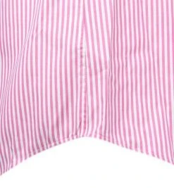 Jacques Britt Hemd Como Mix 531021/40 Kurzarmhemd, Custom Fit, Baumwolle, Pink-weiß gestreift, Rosa -hemdenverkauf 315714 norm4