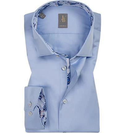 Jacques Britt Hemd Como Mix 531150/11 Custom Fit, Popeline, Hellblau, Blau 1 Jacques Britt Hemd Como Mix 531150/11 Custom Fit, Popeline, Hellblau, Blau