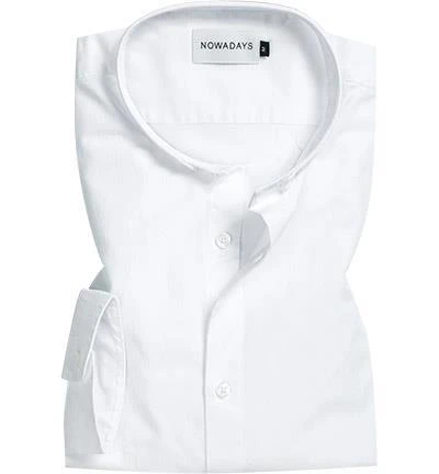 NOWADAYS Hemd NOS015/107 Baumwolle, Weiß 1 NOWADAYS Hemd NOS015/107 Baumwolle, Weiß