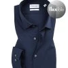Calvin Klein Hemd K10K103025/463 Slim Fit, Popeline, Dunkelblau, Nachtblau