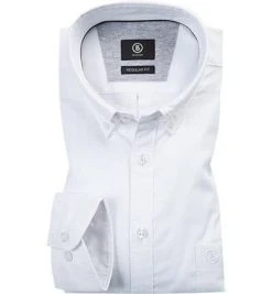 Bogner Hemd Timt 5861/2028/031 Regular Fit, Baumwolle, Weiß