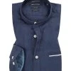 Marc O'Polo Hemd 923 7428 42110/896 Shaped Fit, Reines Leinen, Navy, Dunkelblau