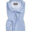 NAPAPIJRI Hemd blau N0YIDAF34 Slim Fit, Popeline, Blau gemustert