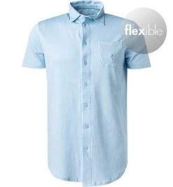 Jockey Hemd 800101/B34 Kurzarmhemd, Jersey, Bleu, Hellblau