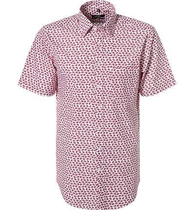 Seidensticker Hemd 119973/47 Kurzarmhemd, Modern Fit, Popeline,weiß-rot gemustert, Rot 1 Seidensticker Hemd 119973/47 Kurzarmhemd, Modern Fit, Popeline,weiß-rot gemustert, Rot