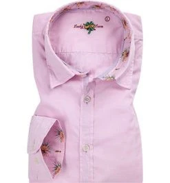 Lucky de Luca Hemd Nyro 62052/71101-3 Baumwolle, Rosé, Pink