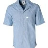 G-STAR Hemd Kinec D13106-B252/071 Kurzarmhemd, Straight Fit, Baumwolle, Hellblau