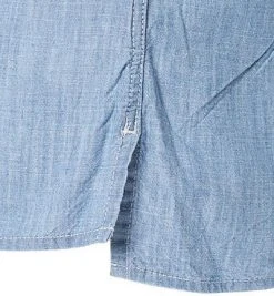 G-STAR Hemd Kinec D13106-B252/071 Kurzarmhemd, Straight Fit, Baumwolle, Hellblau -hemdenverkauf 323800 norm3