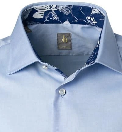 Jacques Britt Hemd Como Mix 581021/16 Kurzarmhemd, Custom Fit, Baumwolle, Hellblau, Blau 2 Jacques Britt Hemd Como Mix 581021/16 Kurzarmhemd, Custom Fit, Baumwolle, Hellblau, Blau – Bild 2