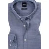 BOSS Hemd Rikard 50411922/402 Slim Fit, Oxford, Dunkelblau, Graublau