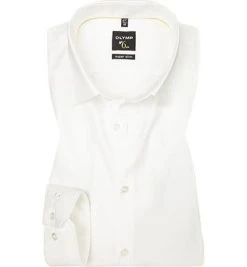 OLYMP No. Six Super Slim 0773/64/20 Hemd, Super Slim Fit, Twill, Champagner, Hellbeige