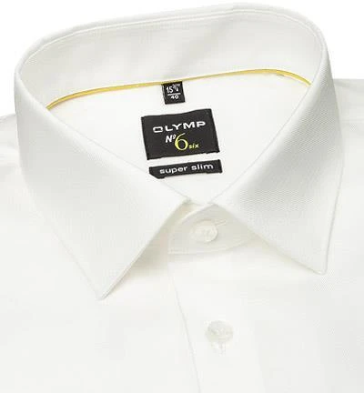 OLYMP No. Six Super Slim 0773/64/20 Hemd, Super Slim Fit, Twill, Champagner, Hellbeige 2 OLYMP No. Six Super Slim 0773/64/20 Hemd, Super Slim Fit, Twill, Champagner, Hellbeige – Bild 2
