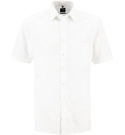 OLYMP Hemd Luxor Modern Fit 0300/12/21 Kurzarmhemd, Popeline, Beige 1 OLYMP Hemd Luxor Modern Fit 0300/12/21 Kurzarmhemd, Popeline, Beige