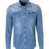 G-STAR Hemd 3 slim D12697-D013/071 Jeanshemd, Slim Fit, Baumwolle, Indigo, Blau