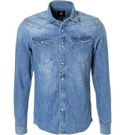 G-STAR Hemd 3 slim D12697-D013/071 Jeanshemd, Slim Fit, Baumwolle, Indigo, Blau 1 G-STAR Hemd 3 slim D12697-D013/071 Jeanshemd, Slim Fit, Baumwolle, Indigo, Blau
