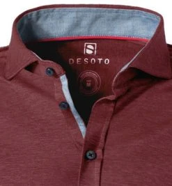 DESOTO Hemd New Hai 97007-3/301 Jersey, Bordeaux -hemdenverkauf 329605 norm2
