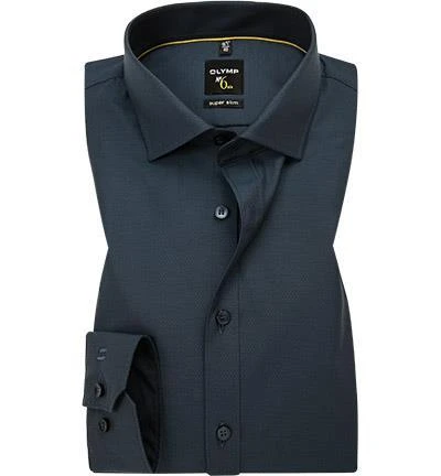 OLYMP No Six Super Slim 69EL 0771/69/18 Hemd, Super Slim Fit, Baumwolle, Extra langer Arm, Nachtblau, Marine 1 OLYMP No Six Super Slim 69EL 0771/69/18 Hemd, Super Slim Fit, Baumwolle, Extra langer Arm, Nachtblau, Marine