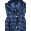 Gant Hemd 3011230/442 Regular Fit, Twill, Royalblau kariert, Royal