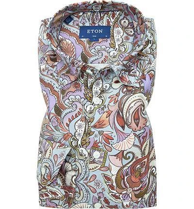 ETON Hemd 1000/00014/55 Slim Fit, Twill, Multicolor gemustert, Multicolor 1 ETON Hemd 1000/00014/55 Slim Fit, Twill, Multicolor gemustert, Multicolor