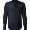 JOOP! Hemd Henok 30017041/401 Jeanshemd, Modern Fit, Denim, Dunkelblau, Nachtblau
