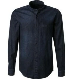 JOOP! Hemd Henok 30017041/401 Jeanshemd, Modern Fit, Denim, Dunkelblau, Nachtblau
