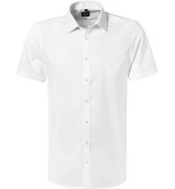 Venti Hemd Body Fit 001930/000 Kurzarmhemd, Baumwolle, Weiß