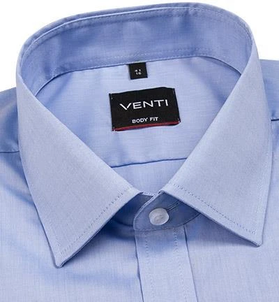 Venti Hemd Body Fit 001420/115 Chambray, Hellblau, Himmelblau 2 Venti Hemd Body Fit 001420/115 Chambray, Hellblau, Himmelblau – Bild 2