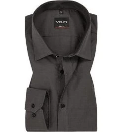 Venti Hemd Body Fit 001420/706 Chambray, Dunkelgrau