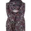 CasaModa Hemd 493286900/100 Comfort Fit, Baumwolle, Multicolour gemustert, Blau
