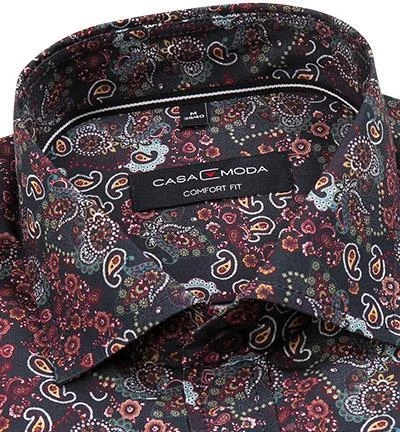 CasaModa Hemd 493286900/100 Comfort Fit, Baumwolle, Multicolour gemustert, Blau 2 CasaModa Hemd 493286900/100 Comfort Fit, Baumwolle, Multicolour gemustert, Blau – Bild 2