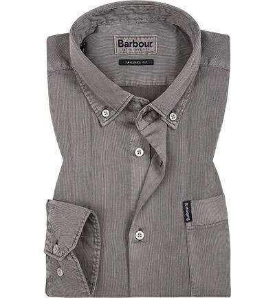 Barbour Cord 1 TF washed charcoal MSH4584CH11 Hemd, Tailored Fit, Baumwolle, Graphit meliert 1 Barbour Cord 1 TF washed charcoal MSH4584CH11 Hemd, Tailored Fit, Baumwolle, Graphit meliert
