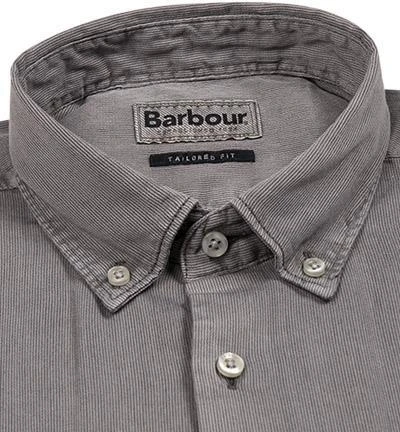 Barbour Cord 1 TF washed charcoal MSH4584CH11 Hemd, Tailored Fit, Baumwolle, Graphit meliert 2 Barbour Cord 1 TF washed charcoal MSH4584CH11 Hemd, Tailored Fit, Baumwolle, Graphit meliert – Bild 2