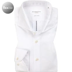 BALDESSARINI Hemd 41247/000/04944/1010 Tailored Fit, Baumwolle, Weiß