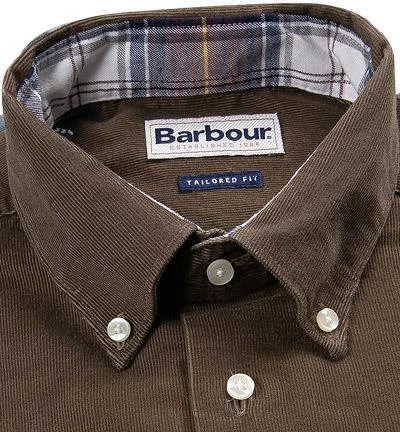 Barbour Cord 1 TF brown MSH4049BR71 Hemd, Tailored Fit, Haselnussbraun 2 Barbour Cord 1 TF brown MSH4049BR71 Hemd, Tailored Fit, Haselnussbraun – Bild 2