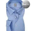 Jacques Britt Hemd Messina Journey 652020/10 Perfect Fit, Baumwolle, Taubenblau, Hellblau