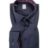 Jacques Britt Hemd Messina Mix 652200/19 Perfect Fit, Chambray, Dunkelblau, Marine