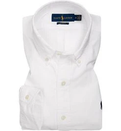 Polo Ralph Lauren Hemd 710772290/003 Custom Fit, Oxford, Weiß