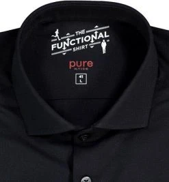 PURE Hemd 3387-21150/001 Funktionsmaterial, Schwarz -hemdenverkauf 338473 norm2
