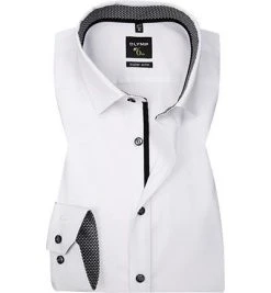 OLYMP No Six Super Slim 0774/64/00 Hemd, Super Slim Fit, Baumwolle, Weiß