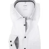 OLYMP Luxor Comfort Fit 0713/64/67 Hemd, Chambray, Weiß, Anthrazit