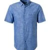 Pierre Cardin Hemd 53916/000/27175/9051 Kurzarmhemd, Modern Fit, Baumwolle, Hellblau , Hellblau