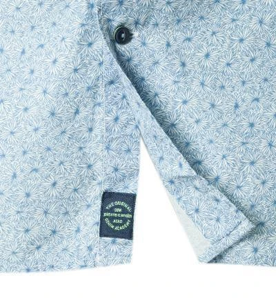Pierre Cardin Hemd 53889/000/27161/9001 Kurzarmhemd, Modern Fit, Popeline, Bleu gemustert, Hellblau 3 Pierre Cardin Hemd 53889/000/27161/9001 Kurzarmhemd, Modern Fit, Popeline, Bleu gemustert, Hellblau – Bild 3