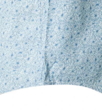 Pierre Cardin Hemd 53889/000/27161/9001 Kurzarmhemd, Modern Fit, Popeline, Bleu gemustert, Hellblau 4 Pierre Cardin Hemd 53889/000/27161/9001 Kurzarmhemd, Modern Fit, Popeline, Bleu gemustert, Hellblau – Bild 4